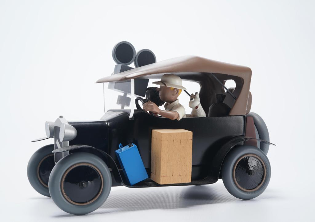 Aroutcheff – Ford T Congo Kuifje TinTin Gelimiteerde oplage, Verzamelen, Stripfiguren, Ophalen of Verzenden, Kuifje, Nieuw, Beeldje of Figuurtje