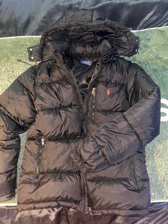 Polo Ralph Lauren Puffer - Zwart M, Kleding | Heren, Jassen | Winter, Ophalen of Verzenden, Zo goed als nieuw, Maat 48/50 (M)