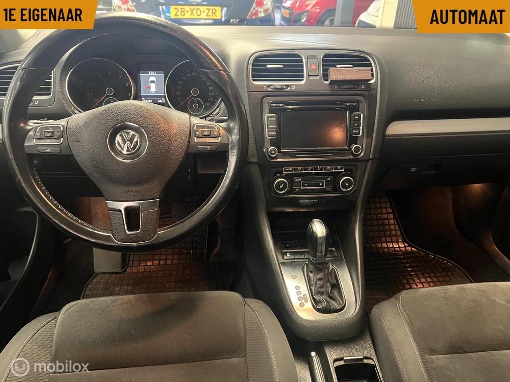 Volkswagen Golf Varant 1.4 TSI Highline 1e Eigenaar-Automaat, Auto's, Volkswagen, Euro 5, Stof, Gebruikt, Zwart