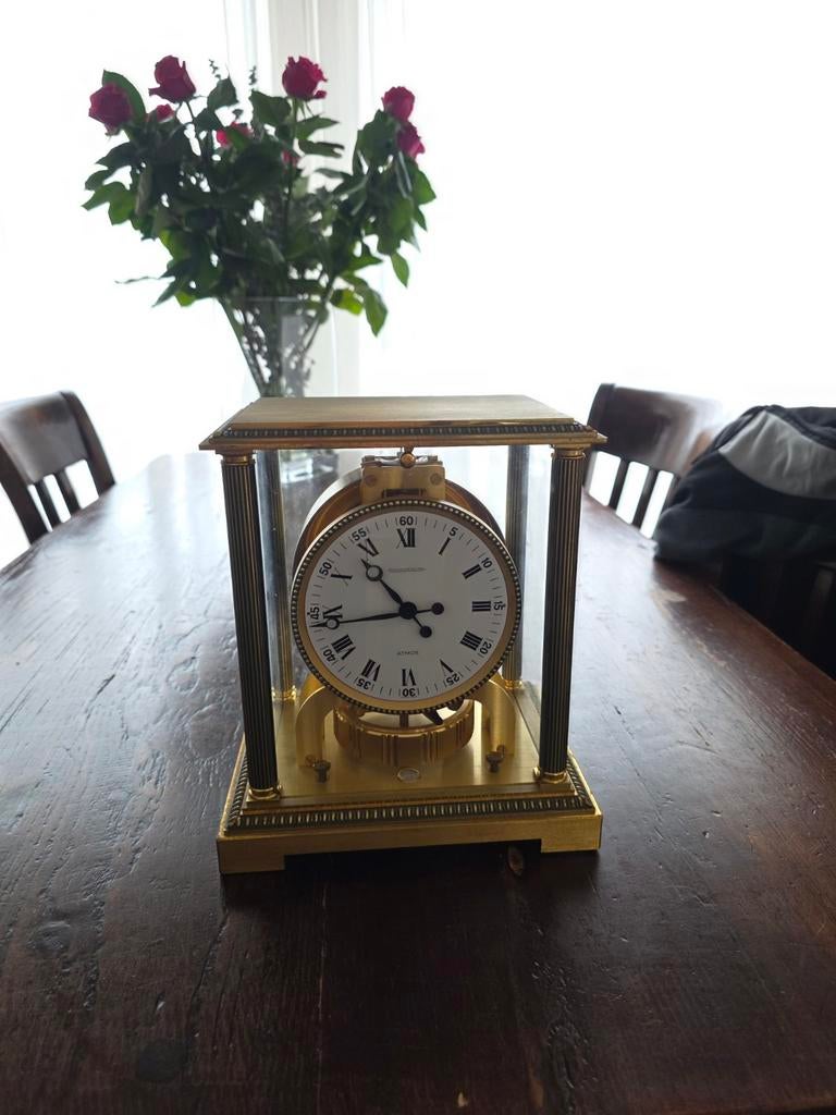 Jaeger-LeCoultre Atmos Klok - "Colonnade" Edition - Loopt op, Ophalen of Verzenden