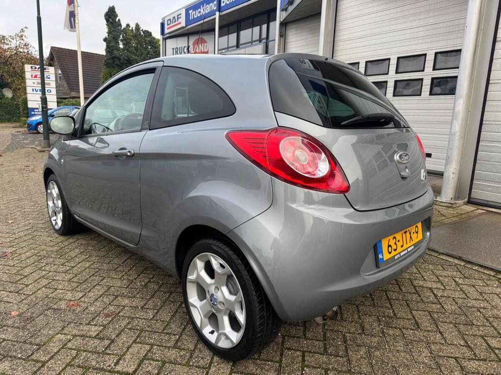 Ford Ka 1.2 Titanium [bj 2009] Airco|1e Eig|New APK, Auto's, Voorwielaandrijving, Gebruikt, 1242 cc, 4 cilinders