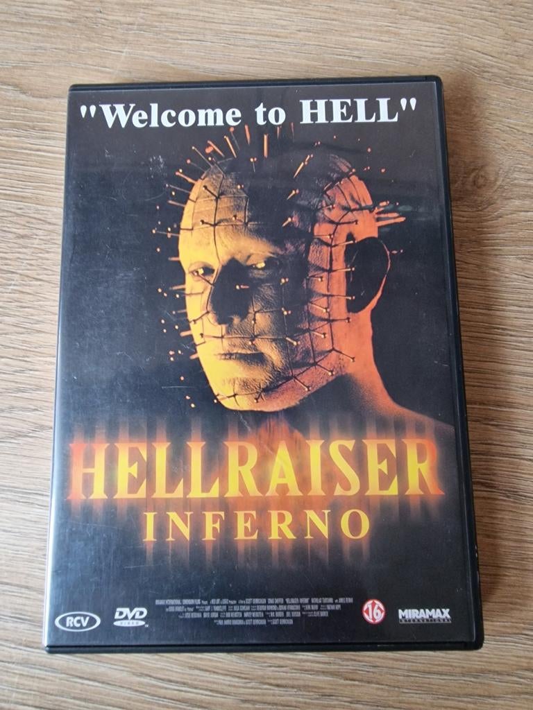Hellraiser Inferno DVD - Horrorfilm met Pinhead, Vanaf 16 jaar, Ophalen of Verzenden, Gebruikt, Overige genres