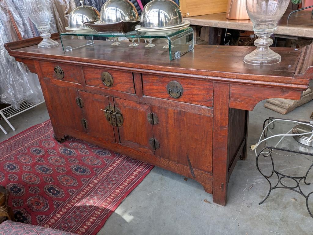 Chinees dressoir, Ophalen of Verzenden, 25 tot 50 cm, 200 cm of meer