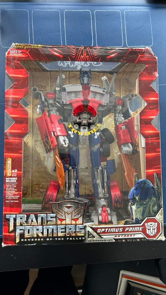 Optimus Prime Transformers Revenge of the Fallon, Overige generaties, Ophalen of Verzenden, Zo goed als nieuw, Autobots