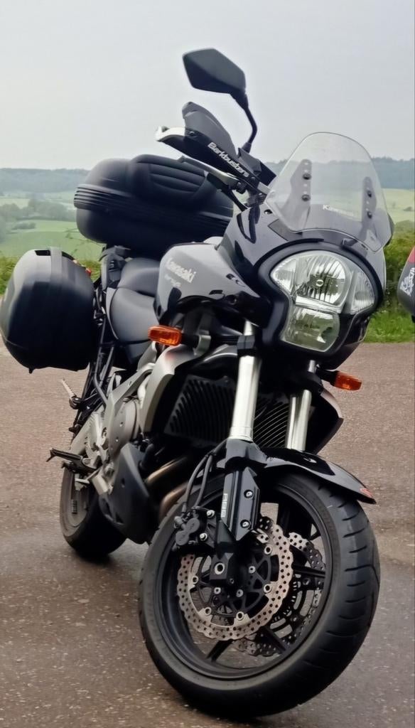Kawasaki versys 650 bj 2009 incl. kofferset en druppellader, Motoren, Particulier, Meer dan 35 kW, Toermotor
