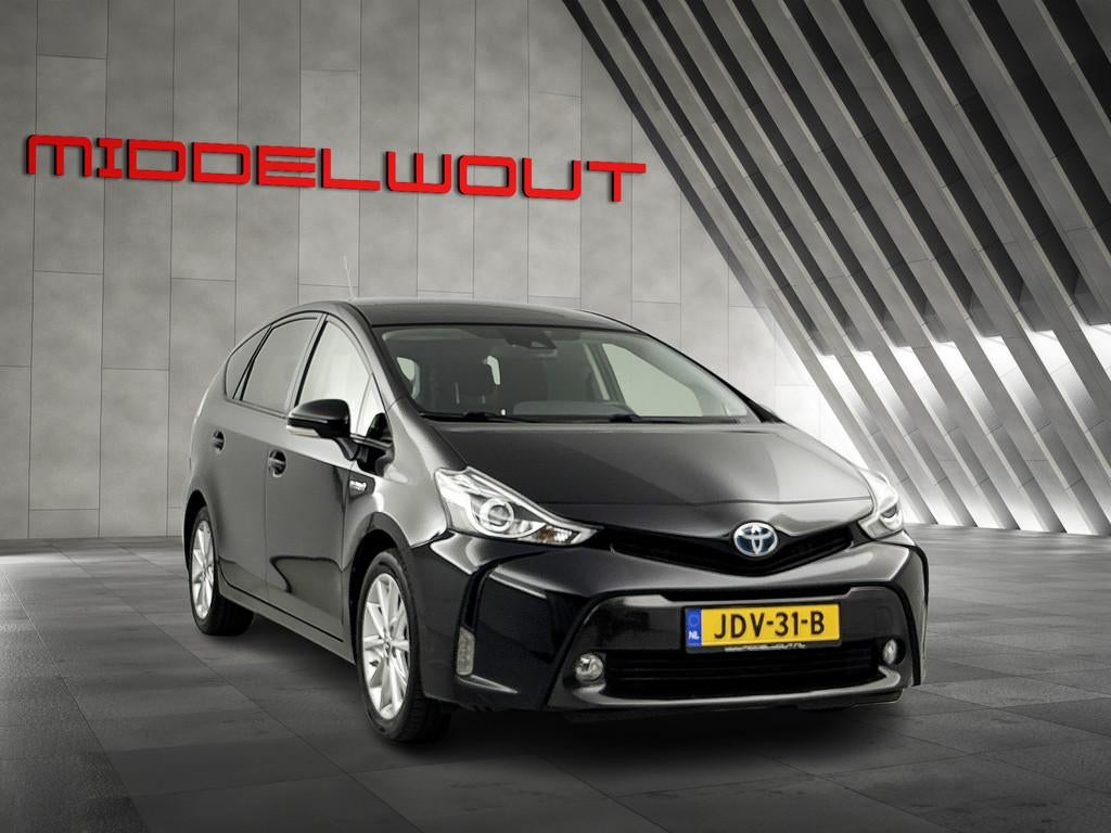 Toyota Prius+ Wagon 1.8 Executive SkyView 7-Pers/Pano-dak/Ca, Gebruikt, 4 cilinders, Zwart, Bedrijf