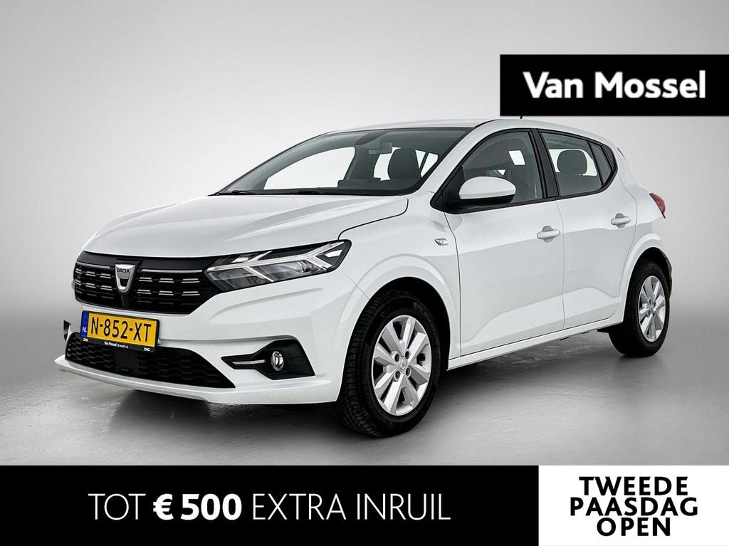 Dacia Sandero Stepway 1.0 TCe 100 Bi-Fuel Comfort | Airco |, Voorwielaandrijving, Euro 6, Electronic Stability Program (ESP), Wit