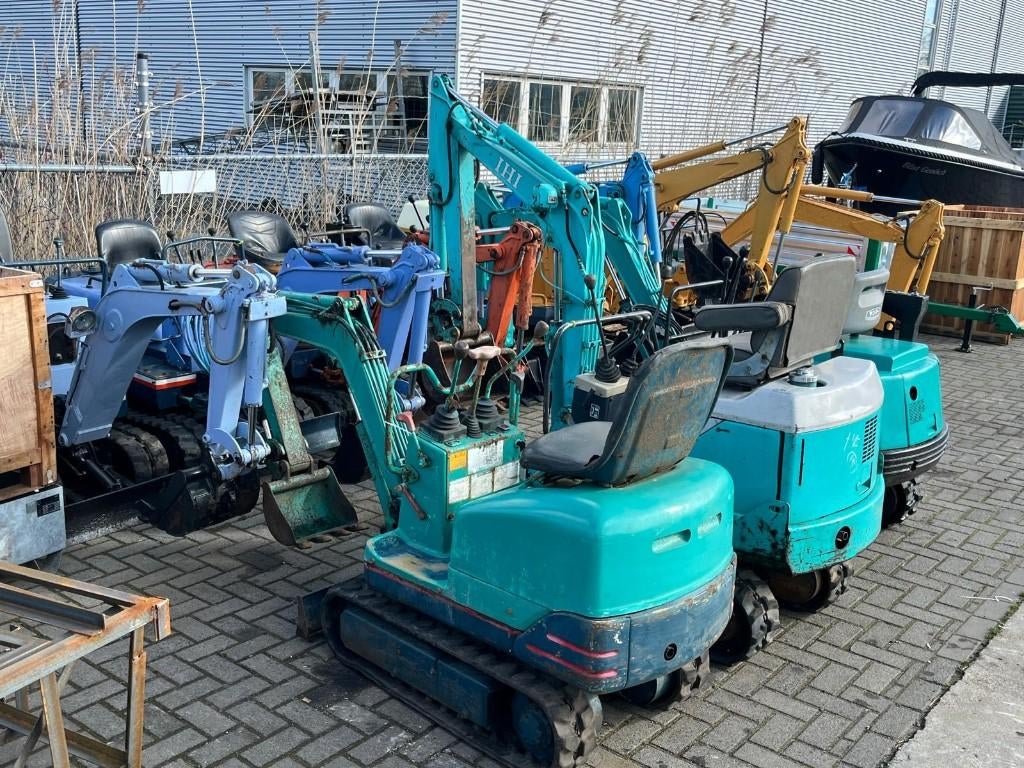 9 Graafmachines aangeboden, Ophalen, Graafmachine