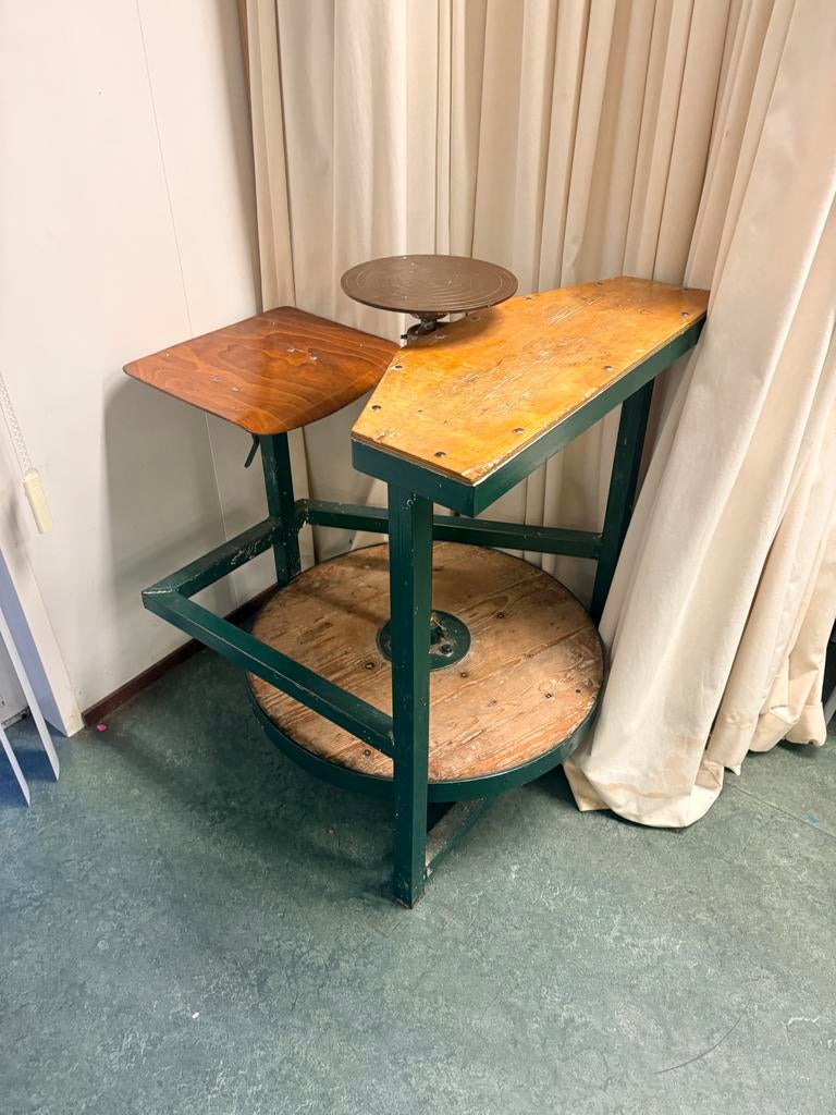 Robuuste Draaischijf / Schopschijf voor Keramiek, Ophalen, Gebruikt