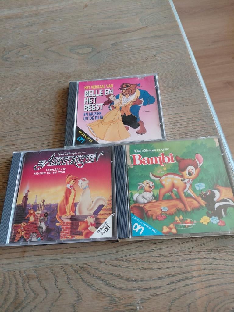 3 Exclusieve Albert Heijn Disney Promo cd's., Ophalen of Verzenden, Zo goed als nieuw, Verhaal of Sprookje, 6 tot 9 jaar