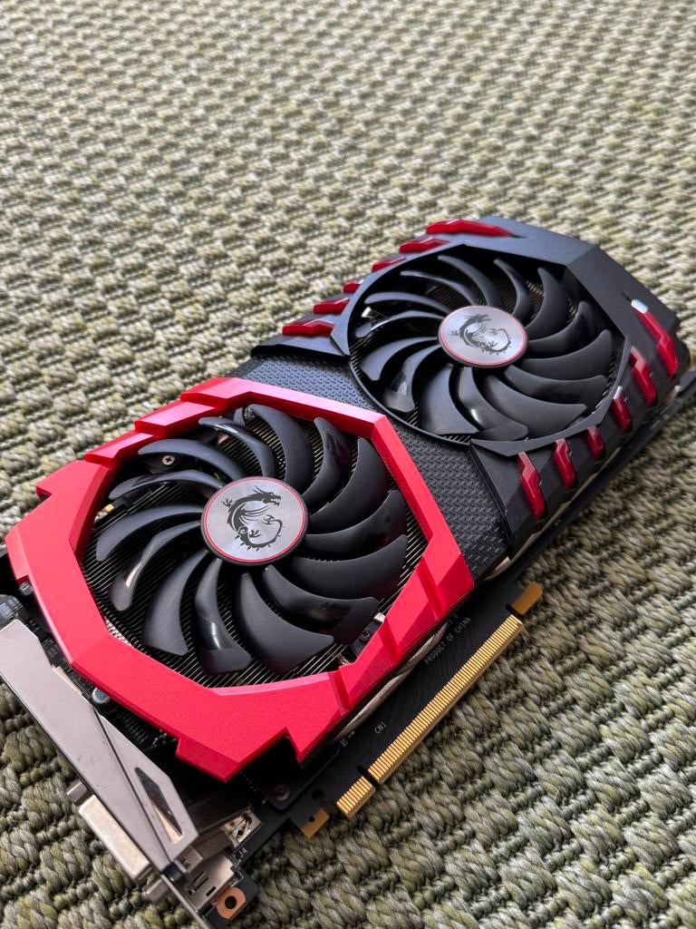 MSI GTX 1080 GAMING X 8GB, Computers en Software, Videokaarten, PCI-Express 3, Gebruikt, HDMI, Ophalen of Verzenden