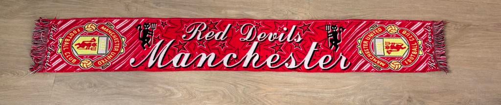 Manchester United sjaal, Ophalen of Verzenden, Buitenlandse clubs, Vaantje of Sjaal