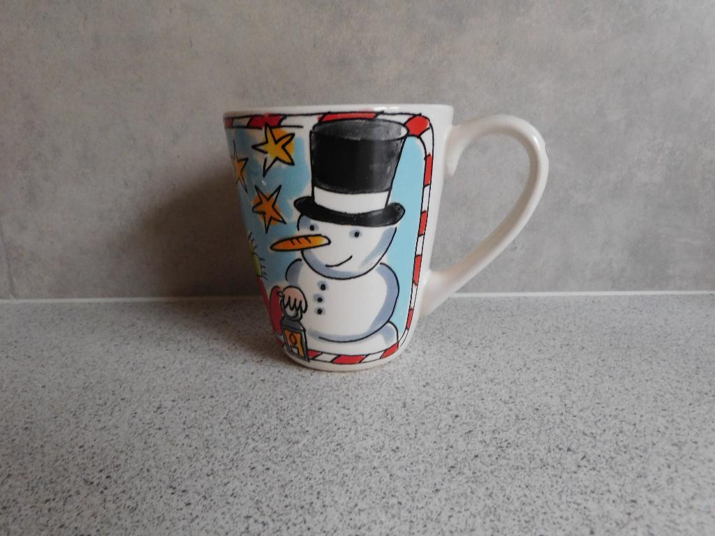 Mok 350 ml. Merry Christmas Blond Amsterdam, Gebruikt, Blond Amsterdam, Ophalen of Verzenden, Kop(pen) en/of Schotel(s)