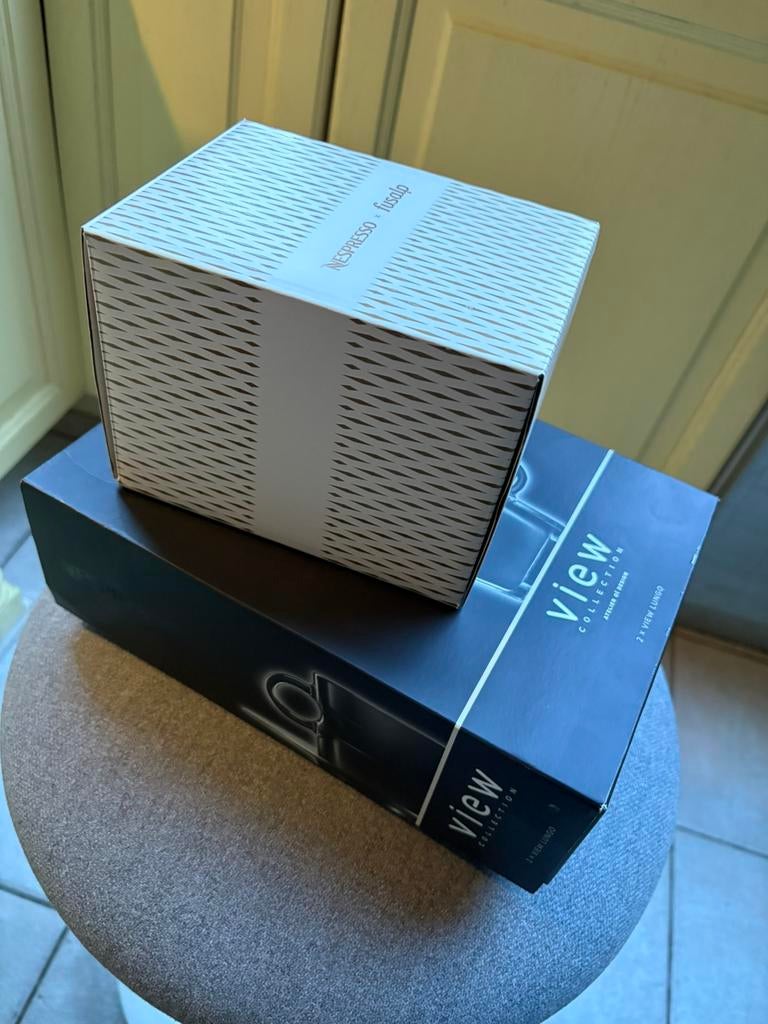 Nespresso fusalp en view collection (nieuw), Ophalen of Verzenden, Zo goed als nieuw