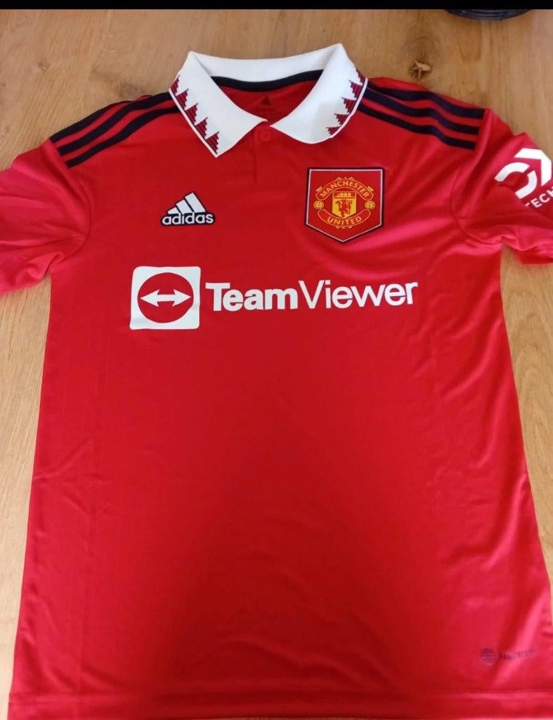 Voetbalshirt Manchester United 2022/2023 maat 164, Kinderen en Baby's, Adidas, Jongen of Meisje, Nieuw, Ophalen of Verzenden