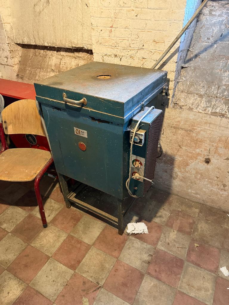 Keramiekoven, Ophalen, Gebruikt