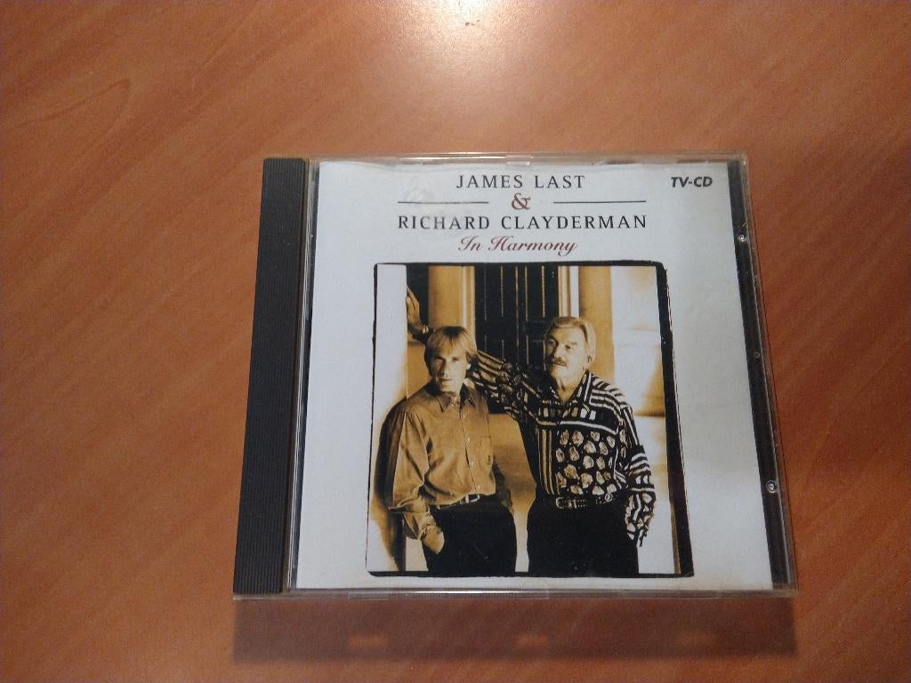 CD James Last & Richard Clayderman. In Harmony, Ophalen of Verzenden, Zo goed als nieuw