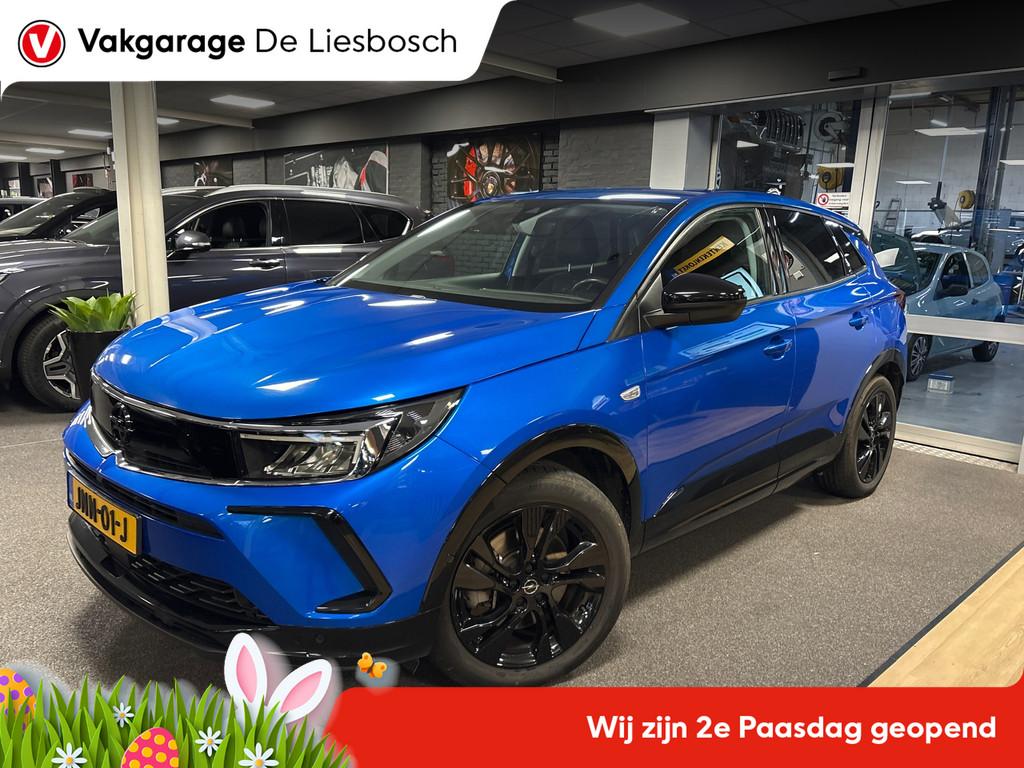 Opel GRANDLAND 1.6 Turbo Plug-In Hybrid GS Line / 225pk / st, 12 maanden, 4 cilinders, Blauw, Alcantara