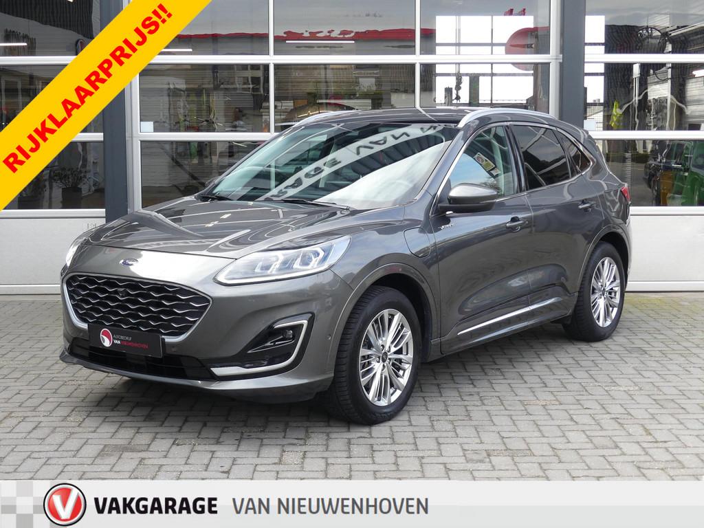 Ford Kuga 2.5 PHEV Vignale *t/m 10de bouwjaar garantie!, 14 kWh, Gebruikt, 4 cilinders, Met garantie (alle)