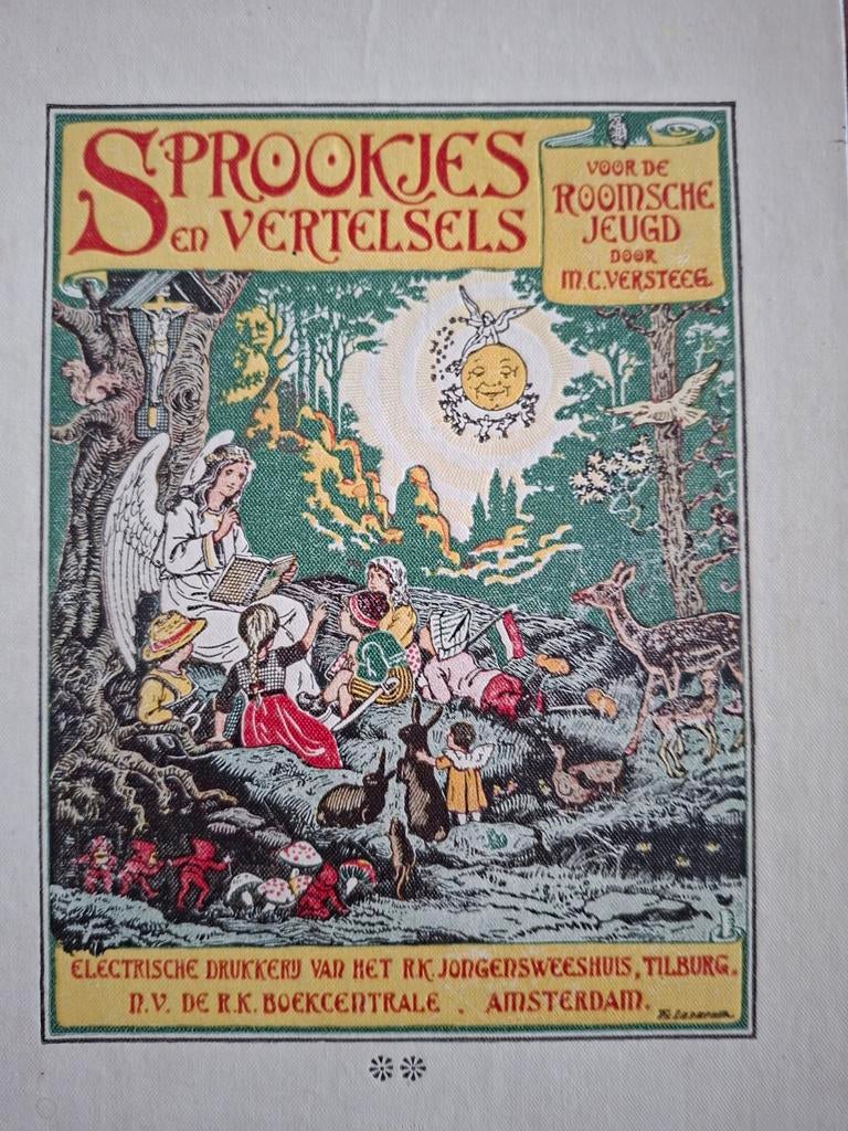 107 oud boek ,Sprookjes en Vertelsels  uit 1919., Boeken, Sprookjes en Fabels, Ophalen of Verzenden