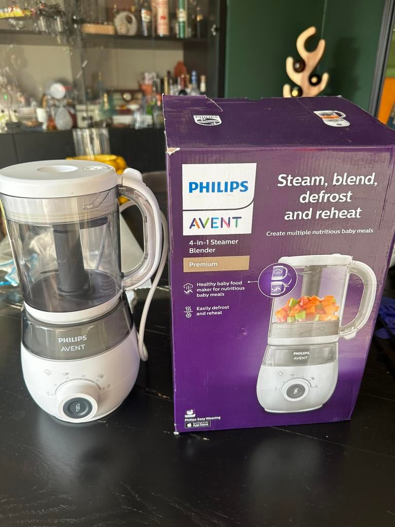 Philips steamer Blender 4-1 premium, Ophalen of Verzenden, Zo goed als nieuw