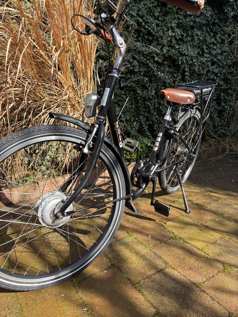 Nijland Easy elektrische fiets 26 inch lage instap, Gebruikt, Minder dan 47 cm, 30 tot 50 km per accu, Ophalen