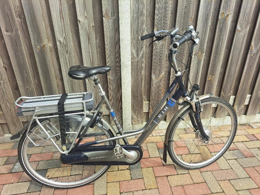 RIH Omega Elektrische Fiets, Gebruikt, 50 km per accu of meer, 55 tot 59 cm, Ophalen