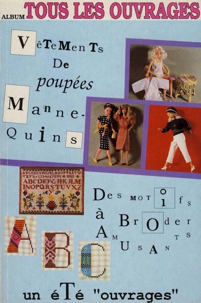 Poppenkleertjes maken voor tienerpop + Borduren kruissteek, Boeken, Ophalen of Verzenden, Gelezen, Borduren en Naaien