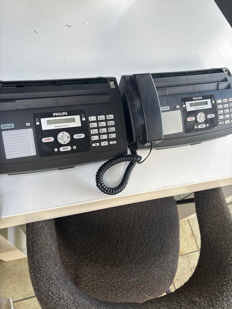 Philips Magic 5 Primo faxapparaat met telefoon, Telecommunicatie, Ophalen, Gebruikt, Fax-Telefoon combi