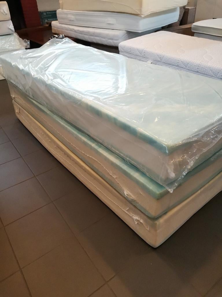 3 Nieuwe Matrassen zonder tijk - Van Landschoot Eclipse, Ophalen, Eenpersoons, Nieuw, 80 cm