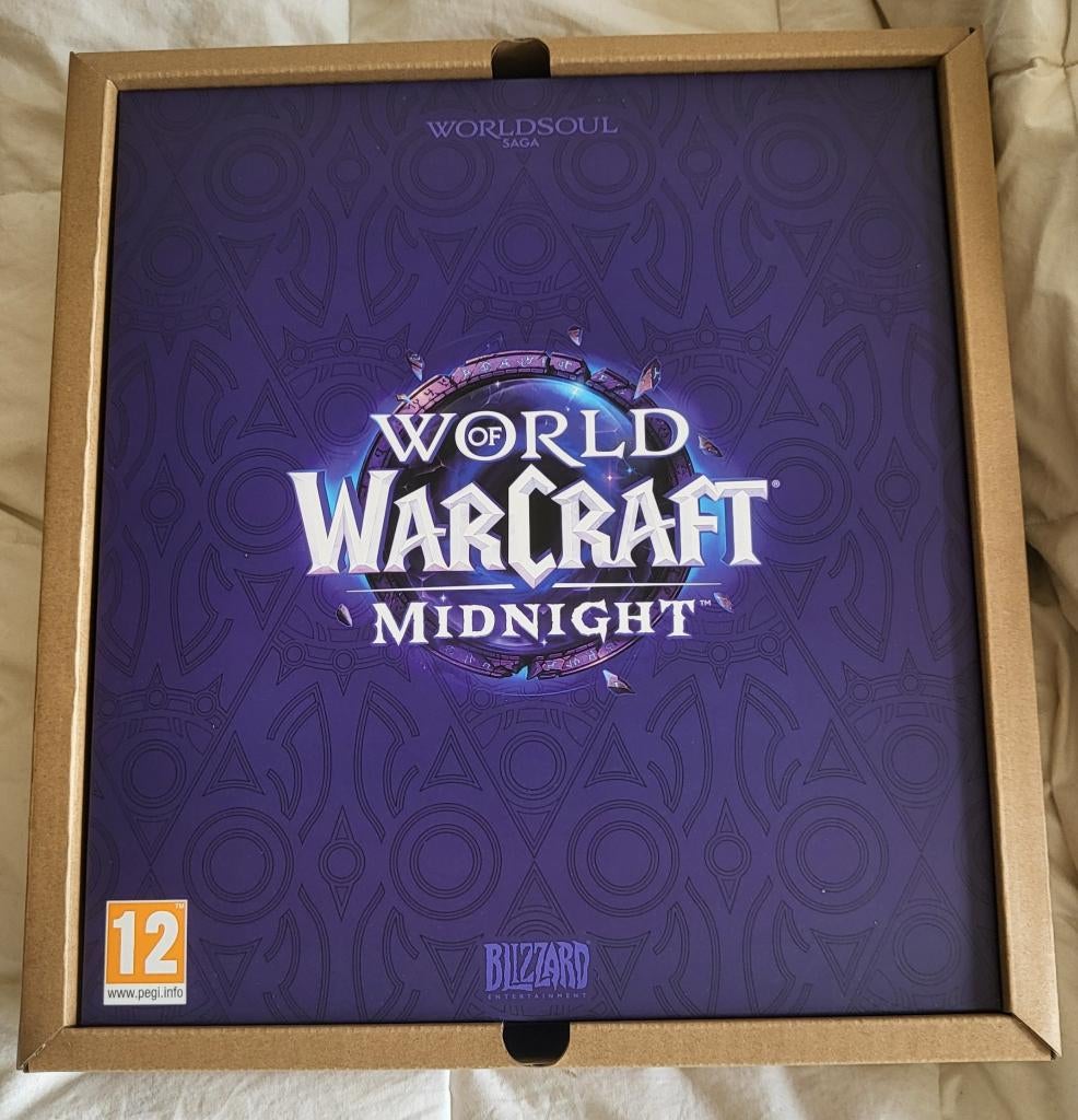 World Of Warcraft: Midnight Collectors Edition COMPLETE, Spelcomputers en Games, Games | Pc, Avontuur en Actie, Vanaf 18 jaar