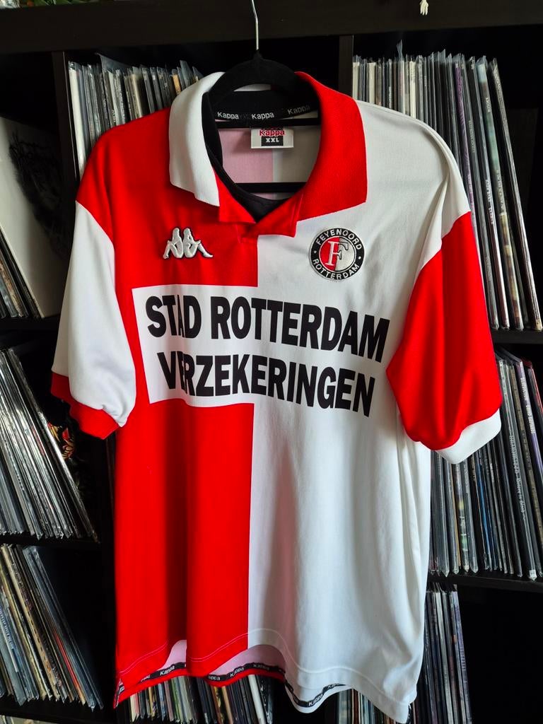 Vintage Feyenoord Thuisshirt 2000/2001 - Maat XXL, Groter dan maat XL, Ophalen of Verzenden, Gebruikt, Shirt