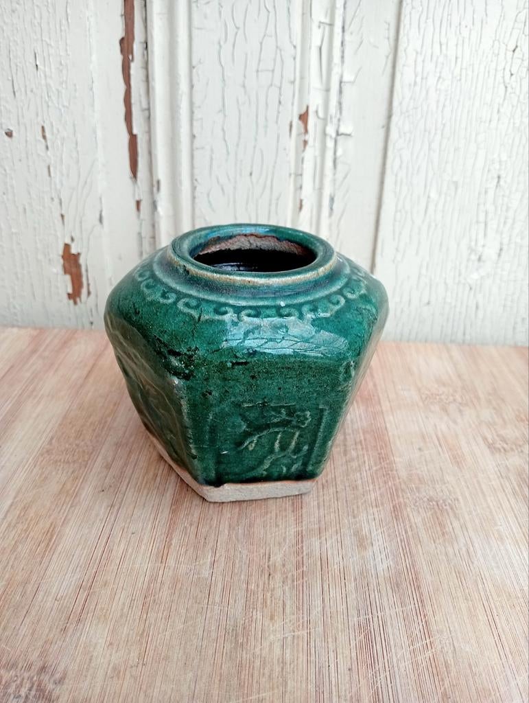 Antieke Chinese gemberpot, Antiek en Kunst, Ophalen of Verzenden