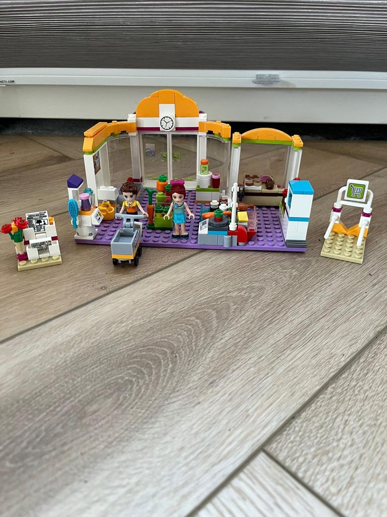 LEGO Friends Heartlake Supermarkt - 41118, Inclusief minifiguren, Gebruikt, Lego, Friends