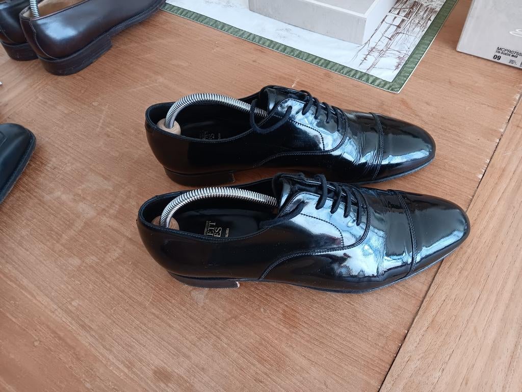 CROCKETT JONES LAK SMOKING SCHOENEN. MT 9.5, Ophalen of Verzenden, Zo goed als nieuw, Zwart