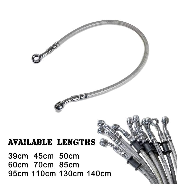 RVS Gevlochten Teflon Remleidingen - Vanaf €19,95, Motoren, Ophalen of Verzenden, Nieuw