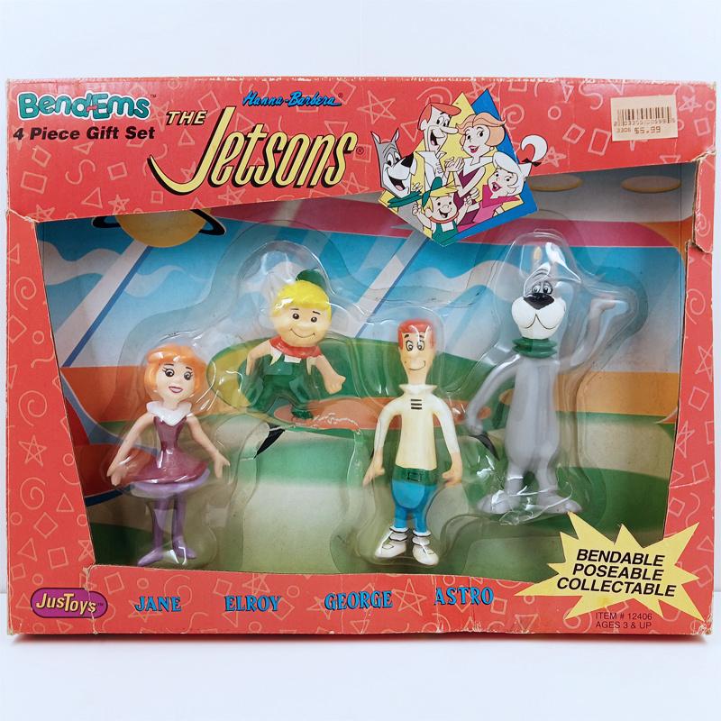 The Jetsons Family JusToys 1992 Toy Figures, Ophalen of Verzenden, Zo goed als nieuw, Tv, Actiefiguur of Pop