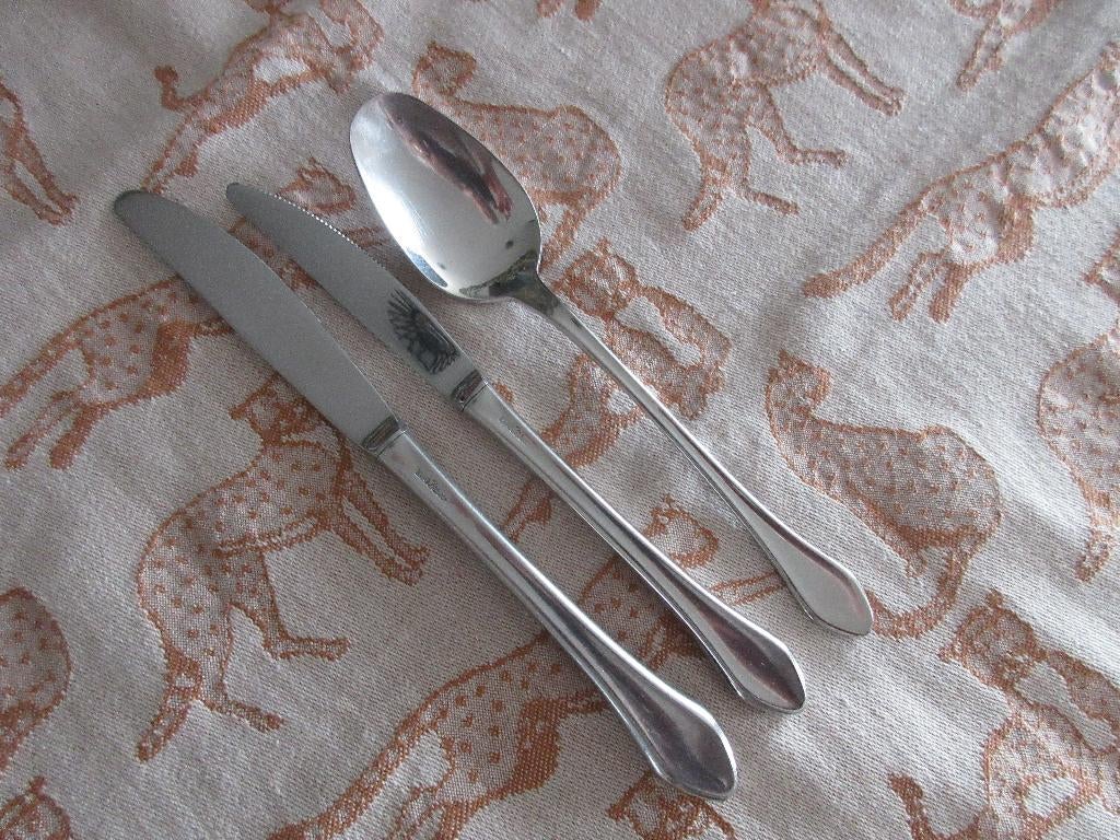 Gero Zilduro 745 Vivanti div. Delen, Huis en Inrichting, Keuken | Bestek, Gebruikt, Rvs of Chroom, Vaatwasserbestendig, Ophalen of Verzenden