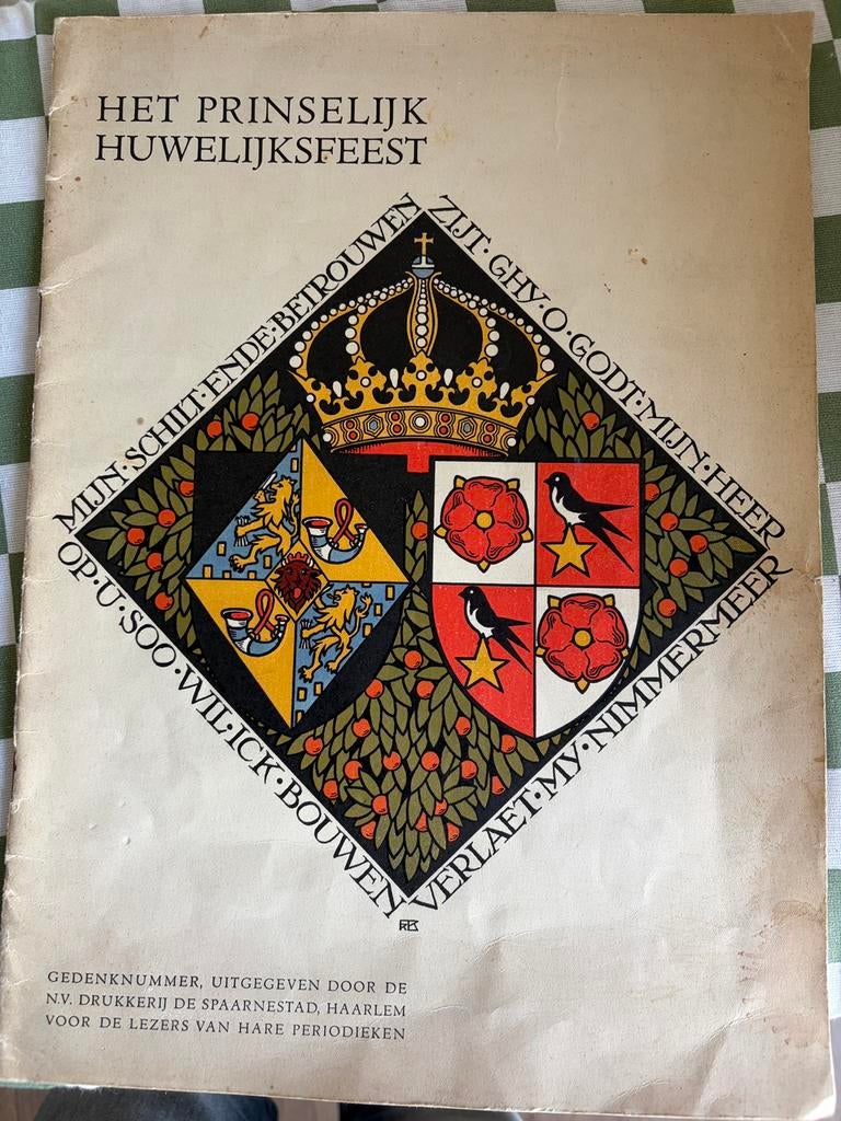 Het prinselijk huwelijksfeest 7-1-1937, Ophalen of Verzenden, Zo goed als nieuw