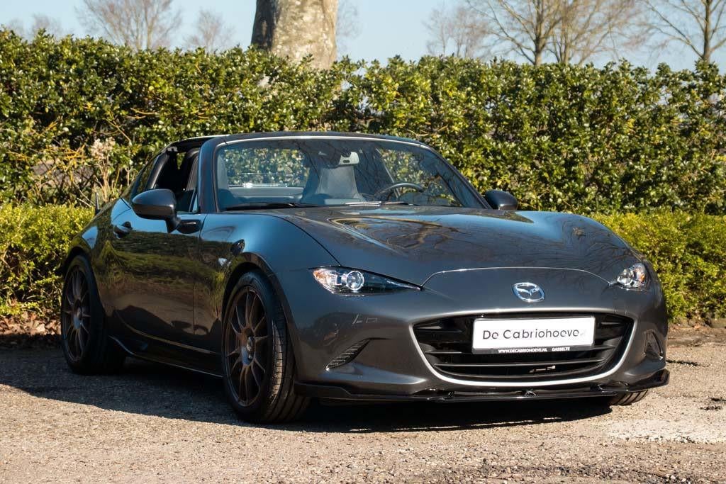 Mazda MX-5 RF NDRF 1.5l SkyActiv-G 132 GT-M Machine Gray Met, Achterwielaandrijving, Gebruikt, Zwart, 4 cilinders