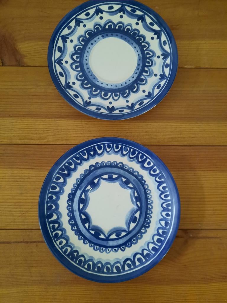 Blond Amsterdam set van twee, Antiek en Kunst, Antiek | Wandborden en Tegels, Ophalen