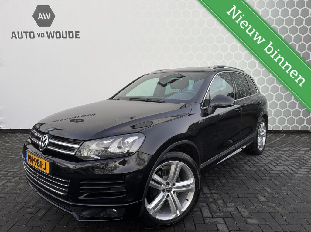 Volkswagen Touareg 4.2 V8 TDI Pano R-line Nieuwe APK, Auto's, Automaat, Euro 5, Gebruikt, Bedrijf