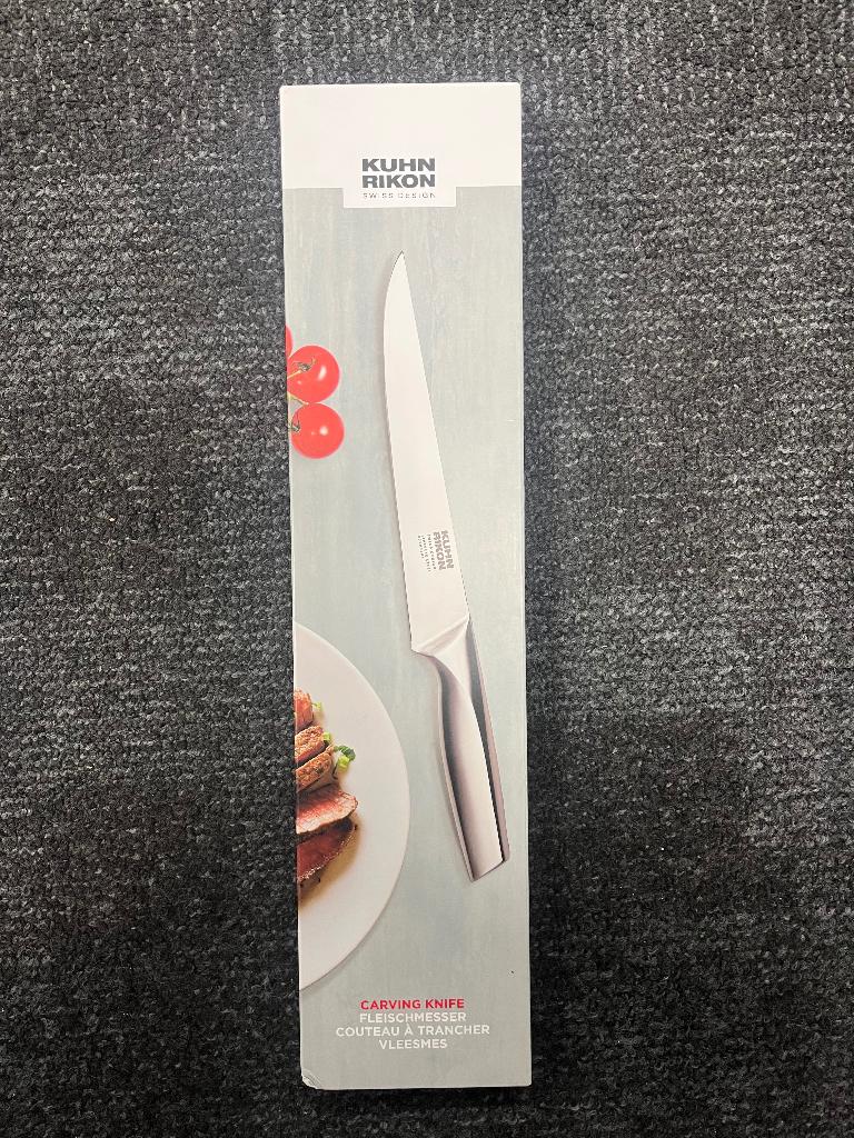 Vleesmes Kuhn Rikon, Verzenden, Nieuw, Rvs of Chroom, Vaatwasserbestendig