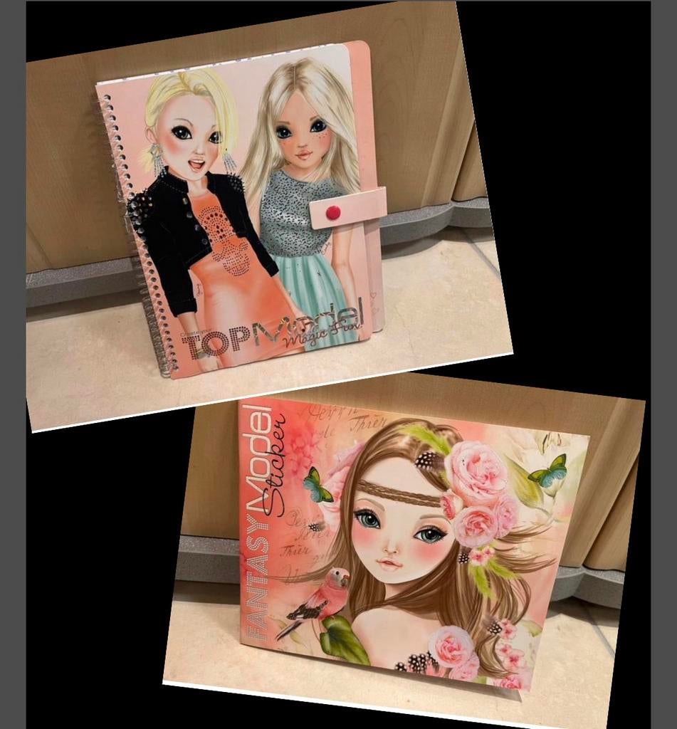 Depesche topmodel kleding ontwerp + fantasy sticker boek, Ophalen of Verzenden, Nieuw, Papier, Schets- of Tekenboek