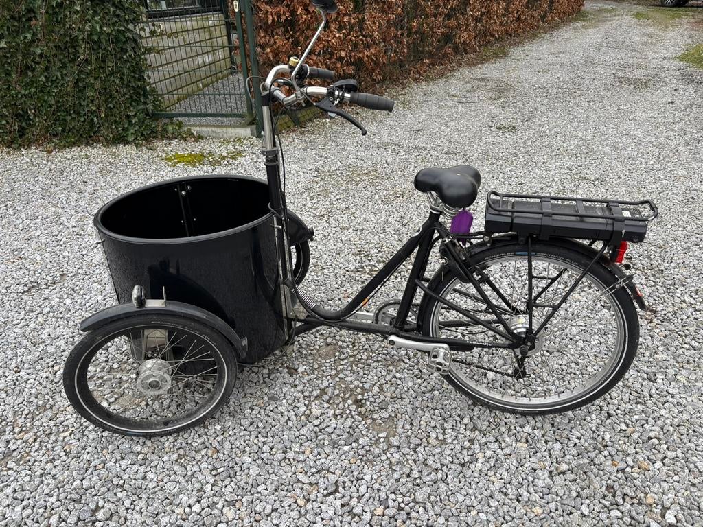 Elektrische driewielfiets van ‘t Mannetje in Haarlem., Gebruikt, Goederen, Elektrisch, Ophalen