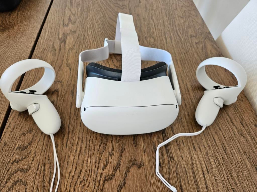 Meta Quest 2 VR-bril met controllers - Zo goed als nieuw, Ophalen, Zo goed als nieuw, VR-bril, Overige platformen
