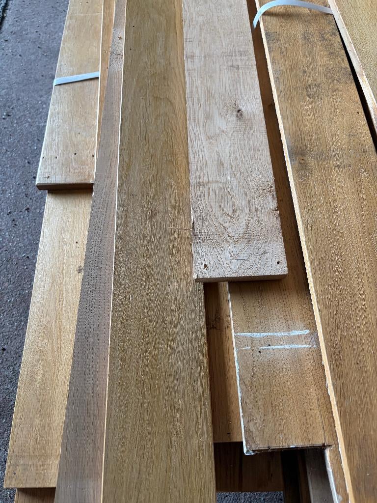 eiken parket vloer delen ( 295 ), Gebruikt, 10 m² of meer, Nb, Nb