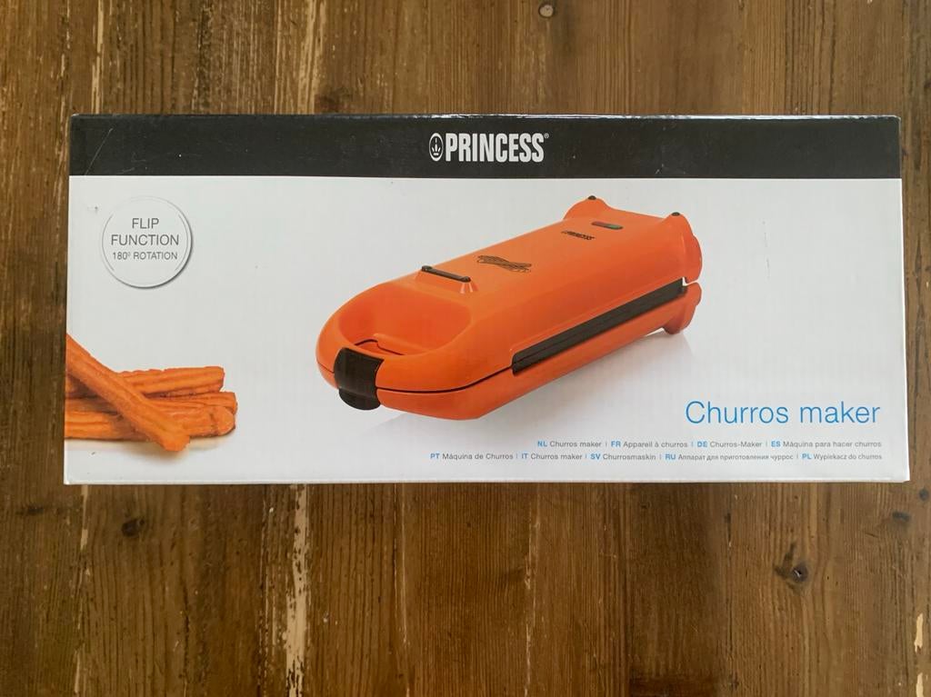 Princess Churros Maker met 180 rotatiefunctie, Ophalen of Verzenden, Gebruikt