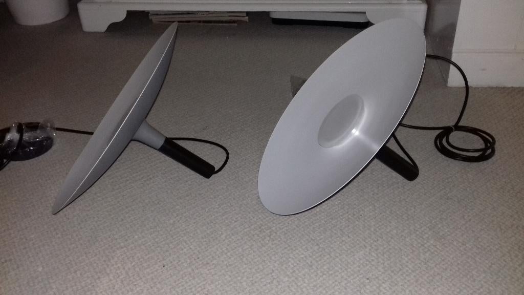 TWEE FREZOLI HANGLAMPEN MODERN ZEER STRAKKE VORMGEVING!!, Huis en Inrichting, Ophalen of Verzenden, Nieuw, Metaal, 75 cm of meer