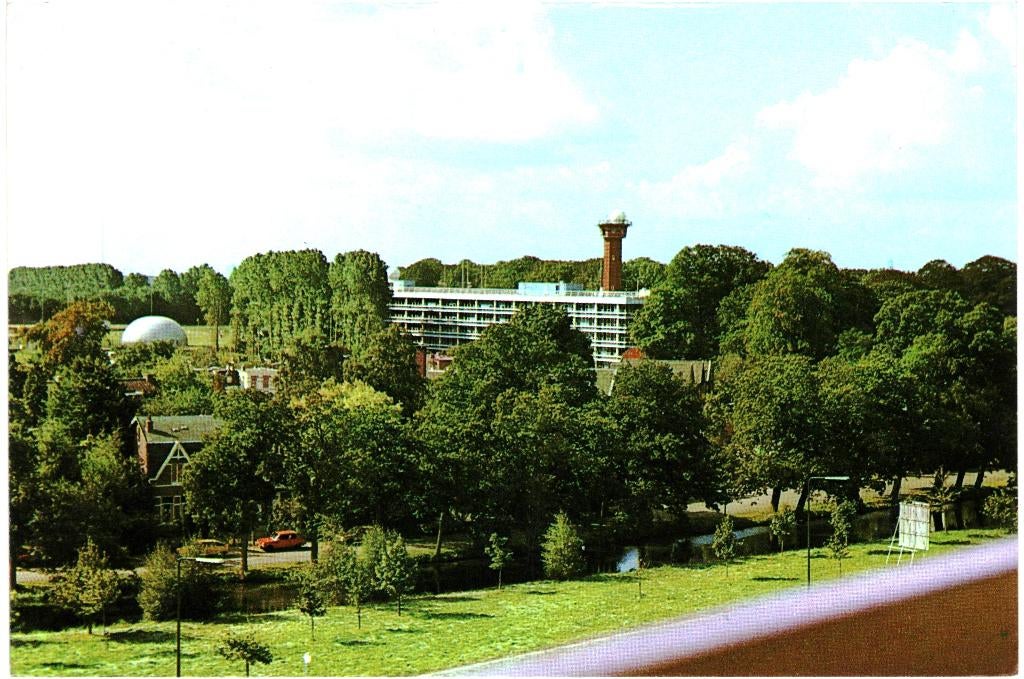 18395 De Bilt Utr 1980 KNMI Gelopen met postzegel, Ophalen of Verzenden, 1960 tot 1980, Gelopen, Utrecht